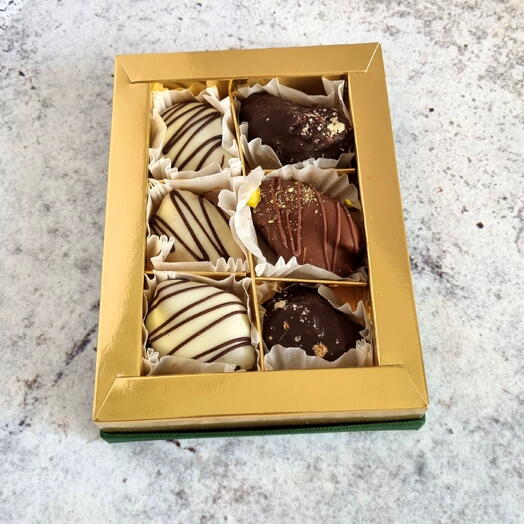 Сухофрукты в шоколаде с начинкой