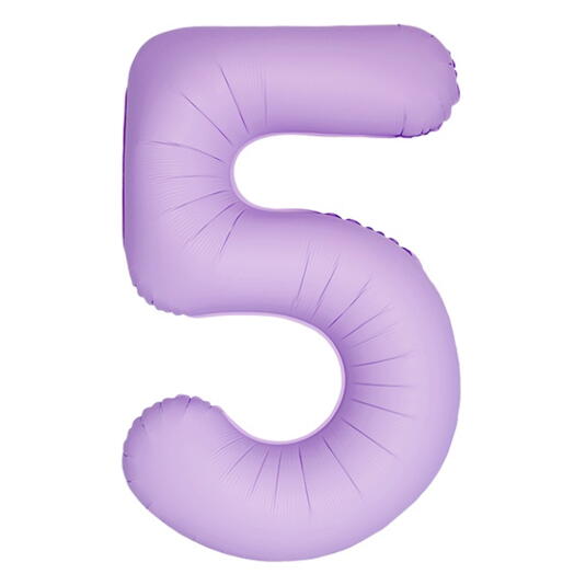 Цифра 5 Лаванда