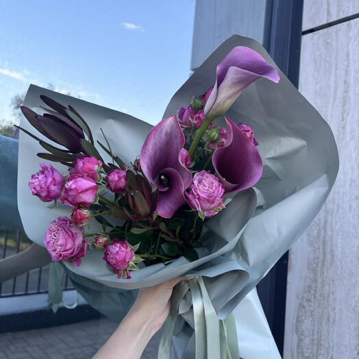 Букет с каллами