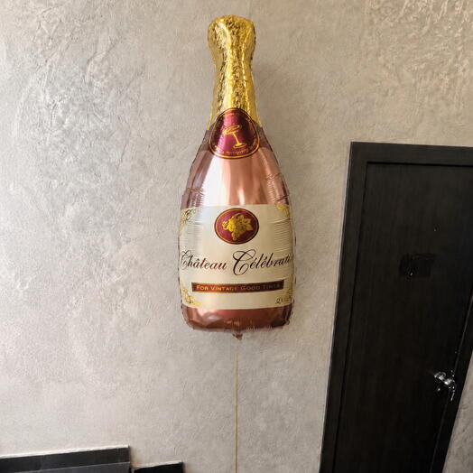 Шар «Бутылка шампанского» на девичник