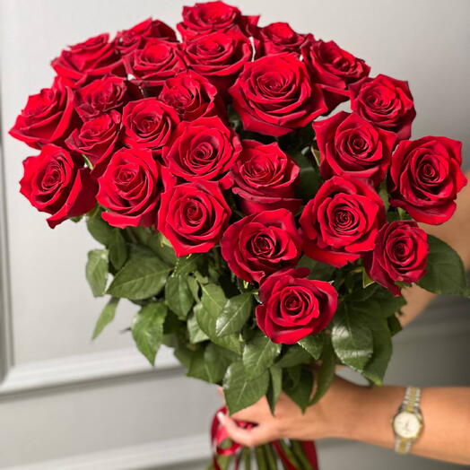 Букет из 25 роз 🌹