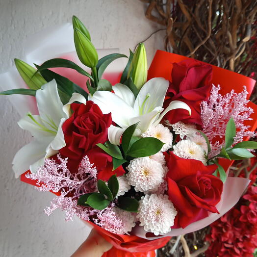 Букет Изысканный красный🌹️