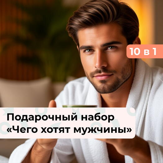 10 в 1 Формула спокойствия. Подарочный спа-набор для него