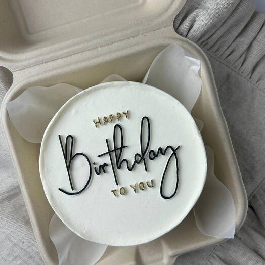Бенто-торт «Happy birthday to you»