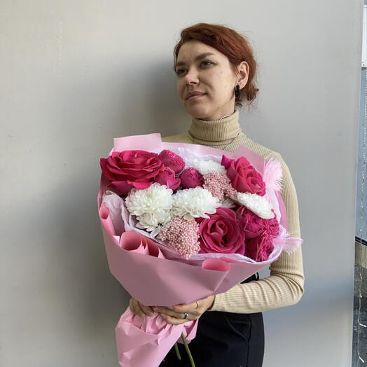 Яркий букет