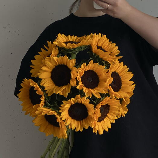 Яркие, солнечные и большие подсолнухи 🌻 11