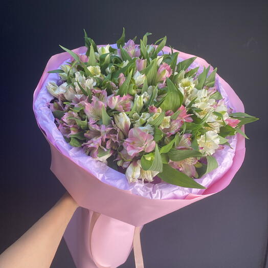 Микс из 25 альстрамерий