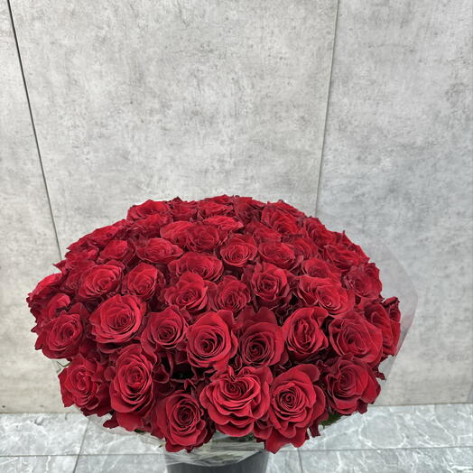 101 Красная Роза свежий 🌹