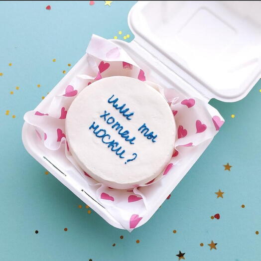 Bento cake for a man, February 23