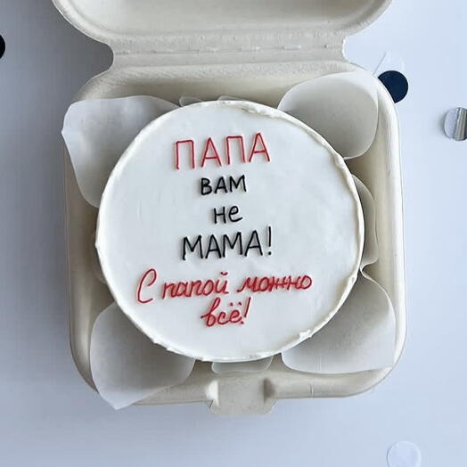Бенто-торт папе, на день отца