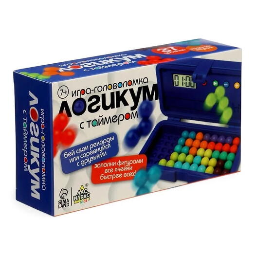 Настольная игра Лас Играс KIDS Логикум (с таймером)
