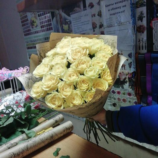 31 white roses in crafting