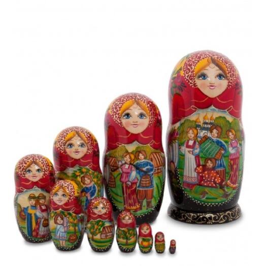 Матрешка 10м "Гуляние-лето", Декор в Москве, купить по цене 16500 руб ...