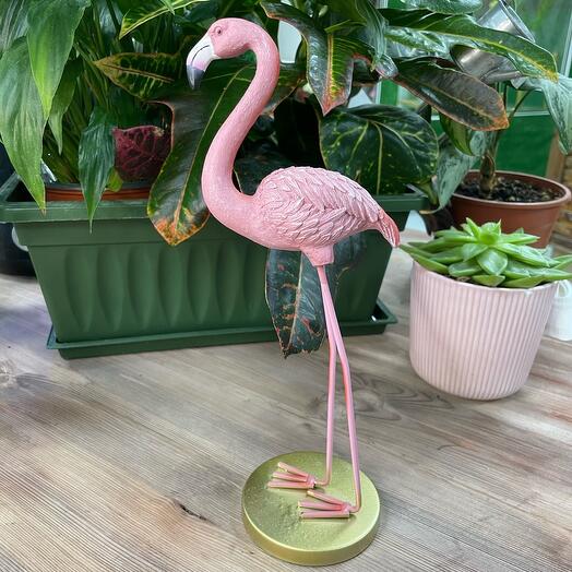 Flamingo figurine 25 cm
