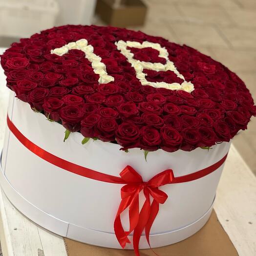 101 rosas por Caja