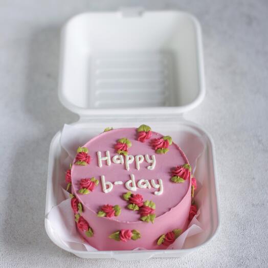 Бенто-торт 7 «Happy bday»