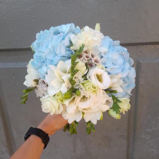 Wedding bouquet tenderness