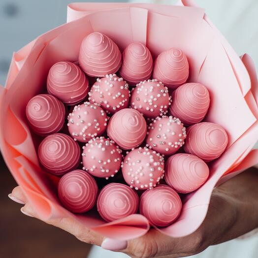 Букет из клубники в шоколаде🍓