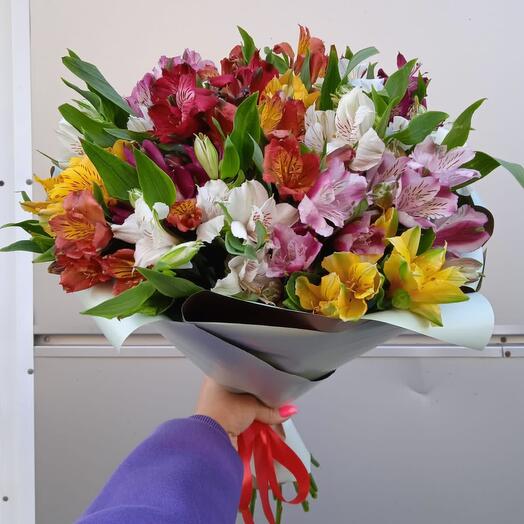 Букет 15 Альстромерий 💐