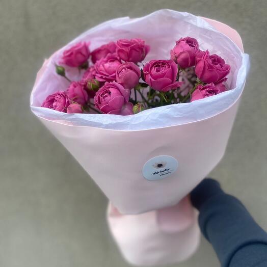 Peony - shaped bush roses