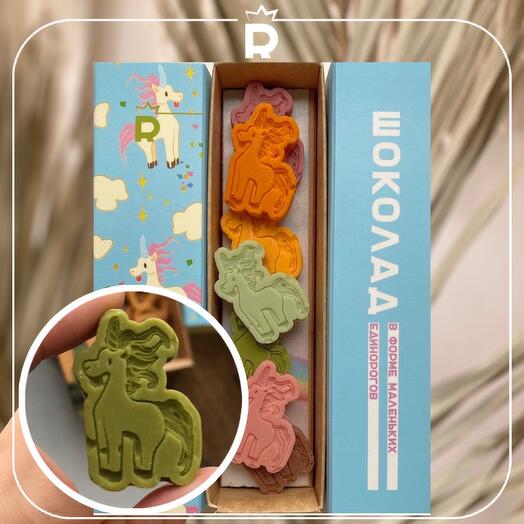 Unicornios de chocolate