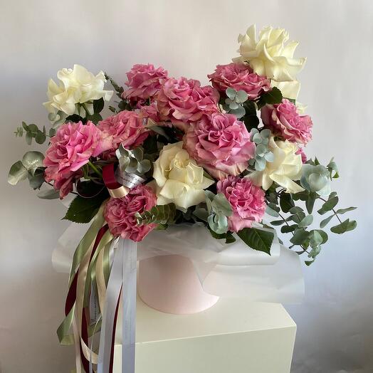 Flowers in a box