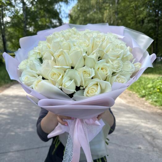 51 белая роза