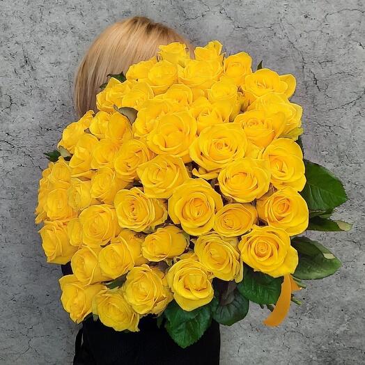 💛Жёлтые розы