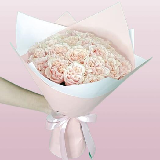 25 Light Pink Roses Bouquet