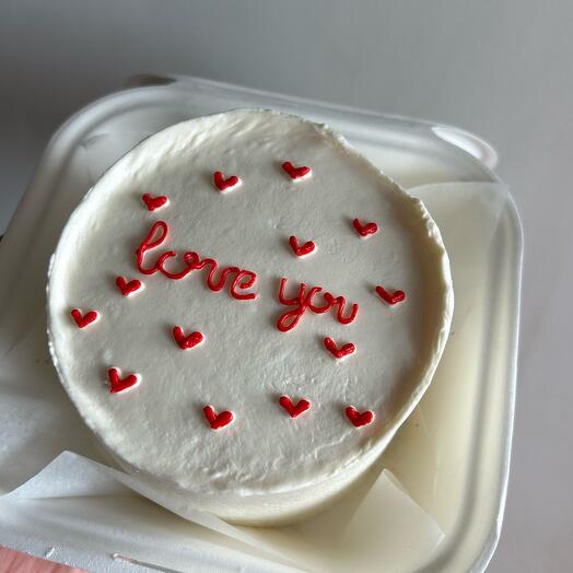 Бенто торт love you