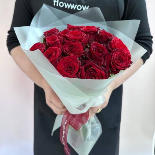 Букет красных роз