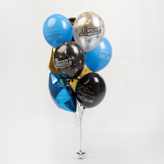 Воздушные шары N4 «Чемпион» 9 шт