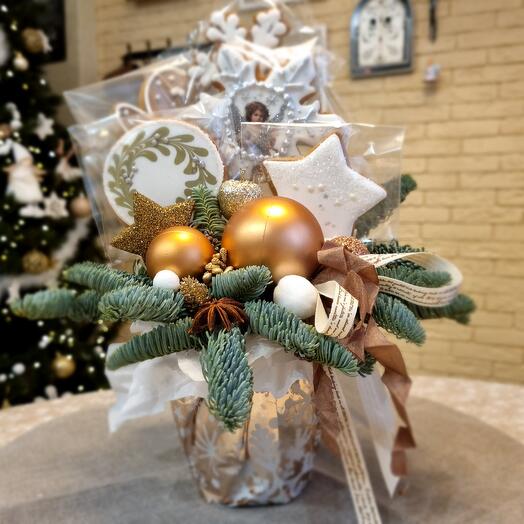 Набір пряників "Розкішний новий рік"