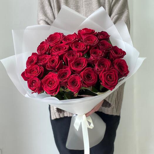 Red Velvet Rose 25 pieces
