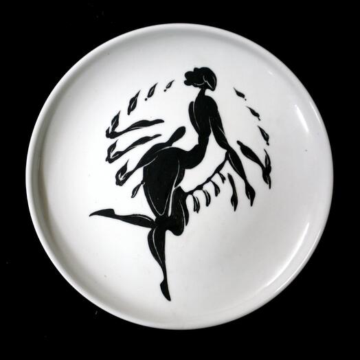 Амбика / декоративная тарелка поднос панно, авторская работа