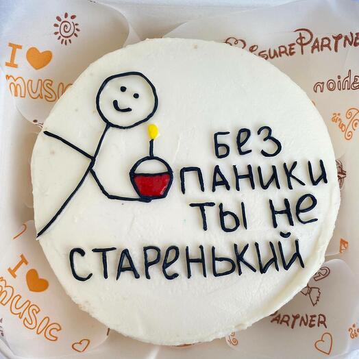 Бенто-торт «Без паники»