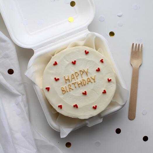 Бенто торт «Happy birthday»