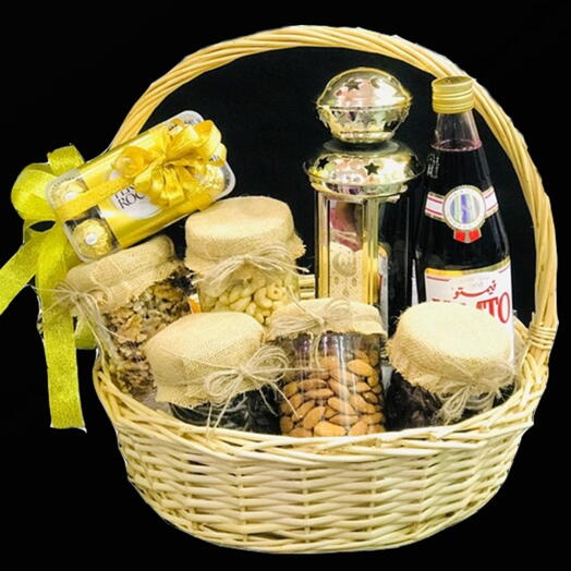 Dry fruits with chocolate Gift Basket