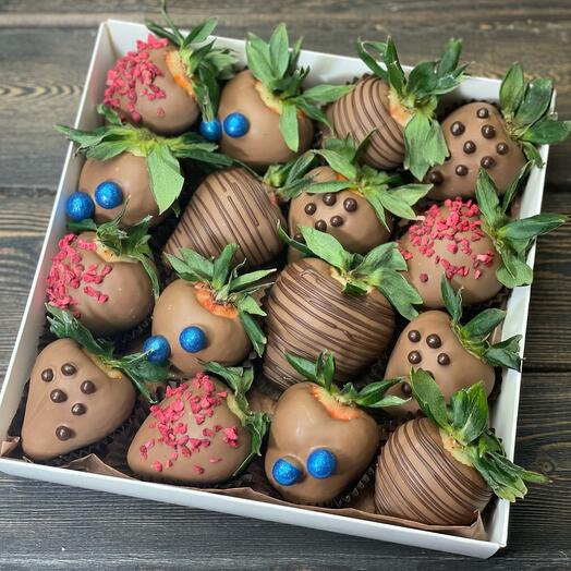 Chocolate-covered Strawberry set "Dream"