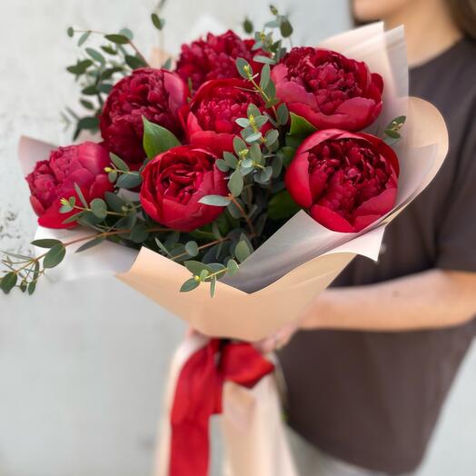 Букет из пионов💐