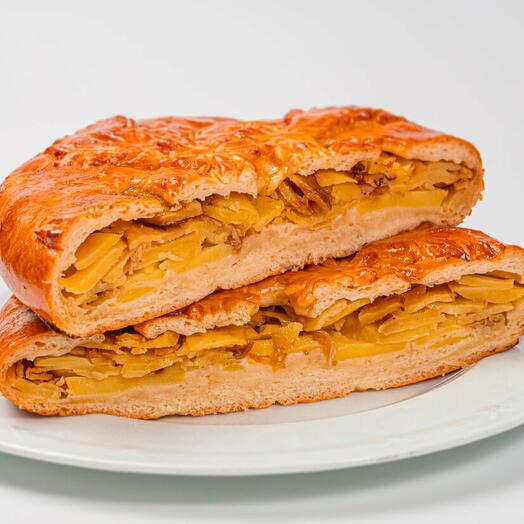 Pastel de Papa rústico de chef panadero
