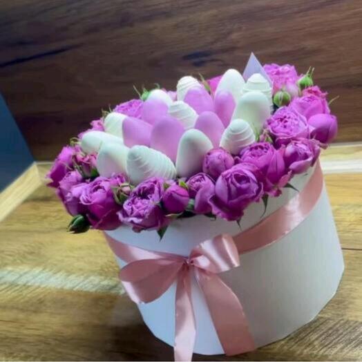 Цветы в коробке