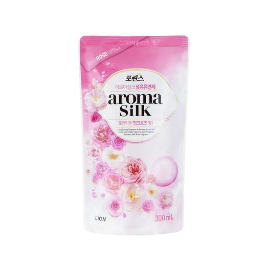 Lion Кондиционер для белья с ароматом Розы Aroma silk (мягкая упаковка) - 300 мл