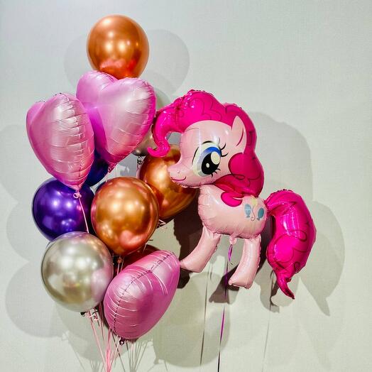 Гелиевые шары май литл пони my little pony 14 шт