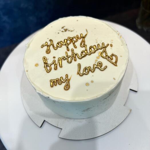 Бенто торт «happy birthday my love»