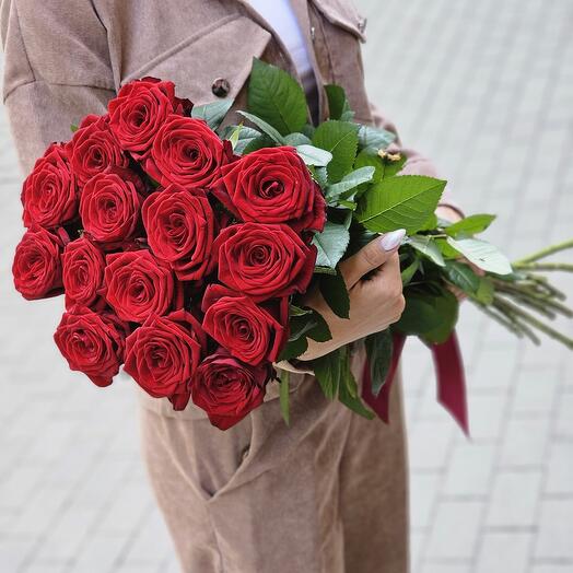 Розы под ленку