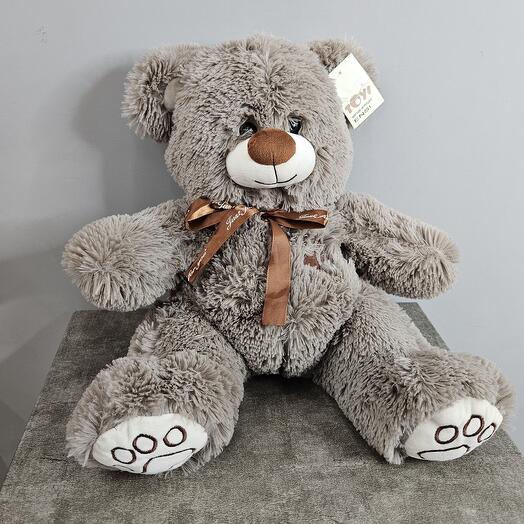 Teddy bear 40cm grey
