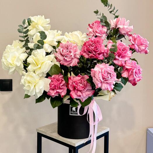 Цветы в коробке 17