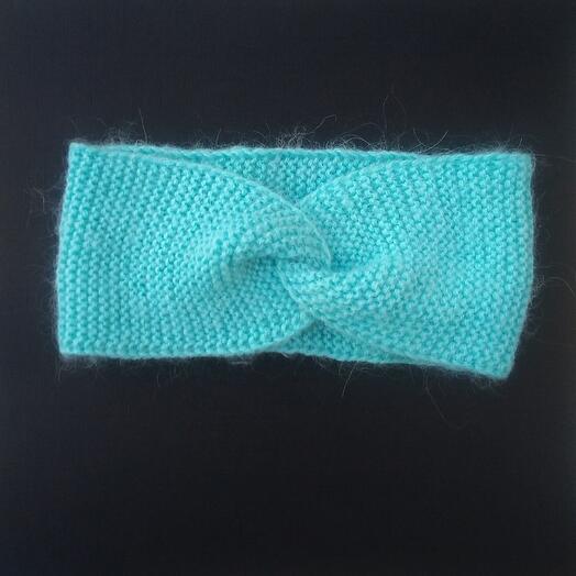 Вязаная полоска на голову
