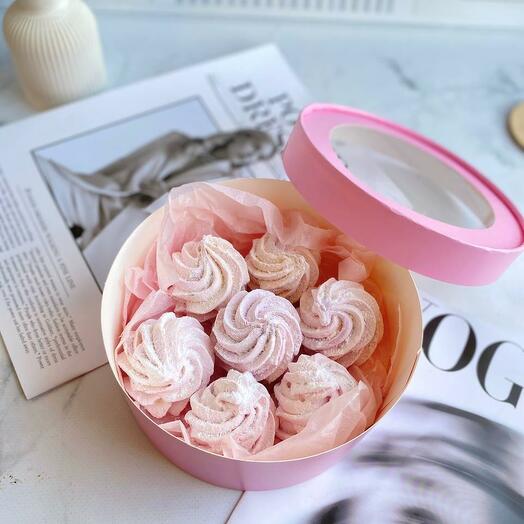 Зефир в шляпной коробке, подарок